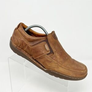 Pikolinos Men's San Telmo Brown Leather Slip-On Loafers EU 44 (US 10-10.5)
